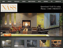 Tablet Screenshot of frescoplaster.com